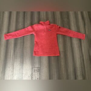 Patagonia Women’s Red Medium Better Sweater Quarter-Zip Fleece Pullover